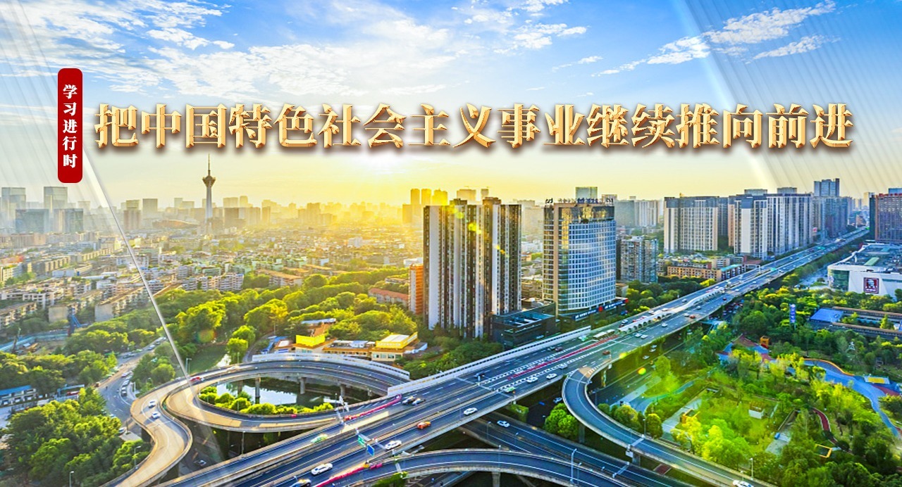 学习进行时丨把中国特色社会主义事业继续推向前进